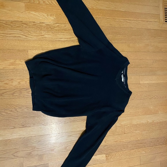 Medium black Cutter & Buck light V-neck sweater - Picture 1 of 2